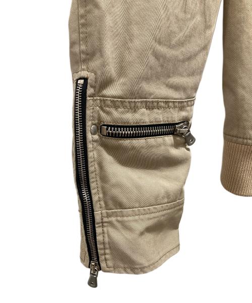 DOLCE & GABBANA（ドルチェ＆ガッバーナ）DOLCE & GABBANA (ドルチェ＆ガッバーナ) タクティカルジャケット ブラウン サイズ:46の古着・服飾アイテム