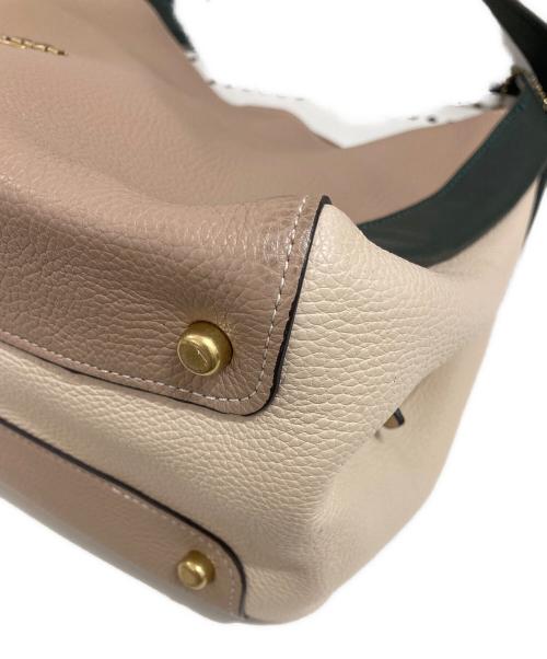COACH（コーチ）COACH (コーチ) ショルダーバッグ/ハドリー ホーボー カラーブロック ブラウン×グリーンの古着・服飾アイテム