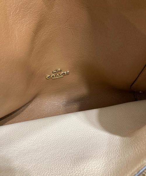 COACH（コーチ）COACH (コーチ) ショルダーバッグ/ハドリー ホーボー カラーブロック ブラウン×グリーンの古着・服飾アイテム