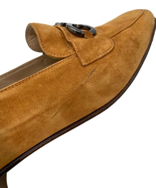 Ferragamo（フェラガモ）Ferragamo (フェラガモ) ガンチーニヒールパンプス ブラウン サイズ:6 2/1の古着・服飾アイテム