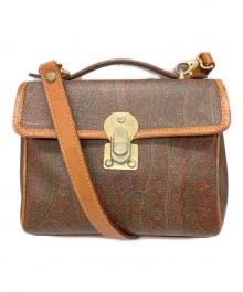 ETRO（エトロ）の古着「2WAYショルダーバッグ」｜ブラウン