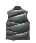 MONCLER (モンクレール) ロゴ ラバーワッペン ダウンベスト ブラック サイズ:2：72000円
