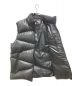 中古・古着 MONCLER (モンクレール) ロゴ ラバーワッペン ダウンベスト ブラック サイズ:2：72000円