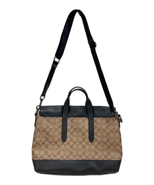 COACH（コーチ）COACH (コーチ) 2WAYブリーフケース ブラウンの古着・服飾アイテム