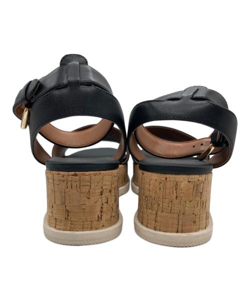 COACH（コーチ）COACH (コーチ) TALULAH LTHR SANDAL ブラック サイズ:25の古着・服飾アイテム