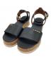 COACH（コーチ）の古着「TALULAH LTHR SANDAL」｜ブラック