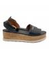 COACH (コーチ) TALULAH LTHR SANDAL ブラック サイズ:25：5000円