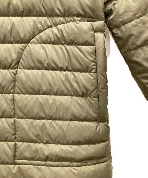 Traditional Weatherwear（トラディショナルウェザーウェア）Traditional Weatherwear (トラディショナルウェザーウェア) ARKLEY LONG DOWN PACKABLE カーキ サイズ:XSの古着・服飾アイテム