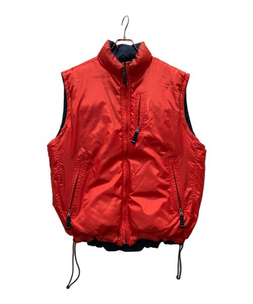 GAP（ギャップ）GAP (ギャップ) 00's オールド ダウンベスト ネイビー×レッド サイズ:Lの古着・服飾アイテム