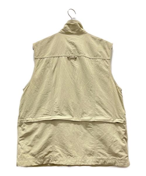 Columbia（コロンビア）Columbia (コロンビア) 00's ナイロンフィッシングベスト ベージュ サイズ:XLの古着・服飾アイテム