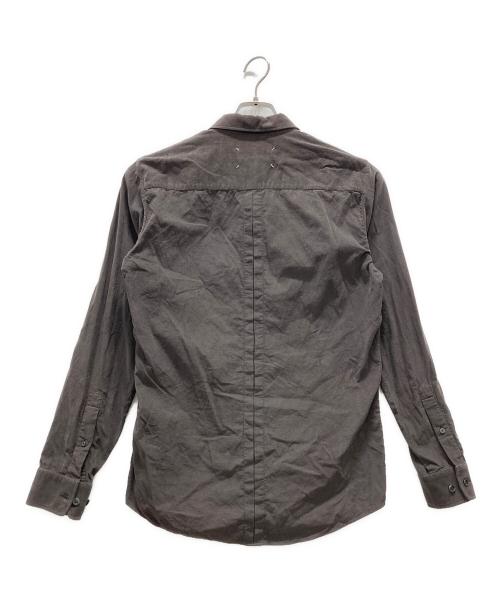 Maison Martin Margiela（メゾンマルタンマルジェラ）Maison Martin Margiela (メゾンマルタンマルジェラ) コーデュロイシャツ ブラウン サイズ:Sの古着・服飾アイテム