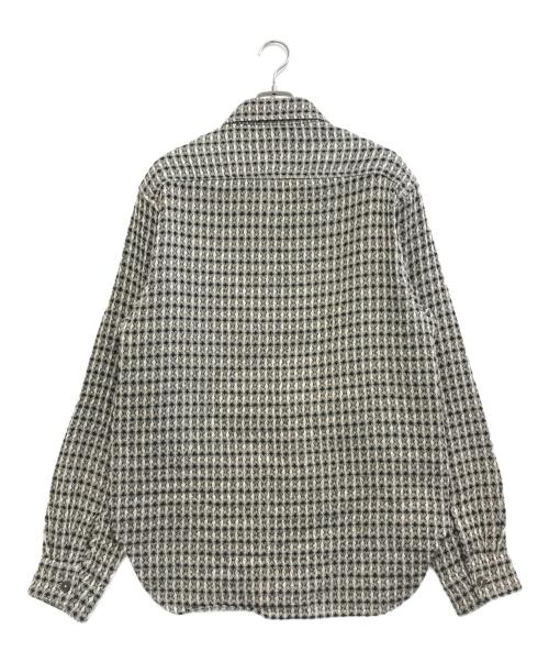 AnIrrationalElement（アンイラショナルエレメント）AnIrrationalElement (アンイラショナルエレメント) リネンハーフジップカットソー ベージュ サイズ:Mの古着・服飾アイテム