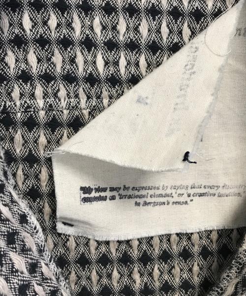 AnIrrationalElement（アンイラショナルエレメント）AnIrrationalElement (アンイラショナルエレメント) リネンハーフジップカットソー ベージュ サイズ:Mの古着・服飾アイテム