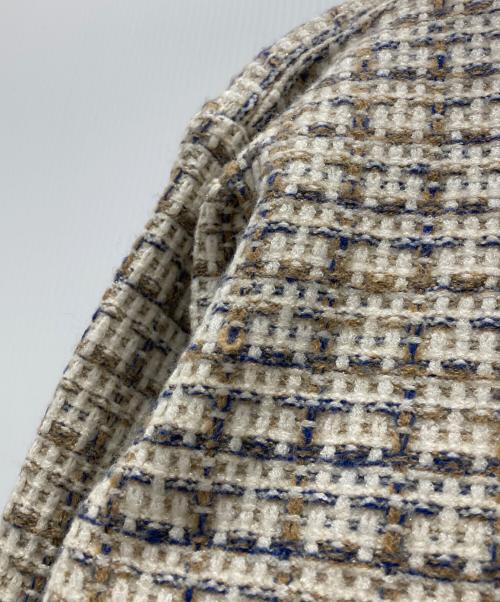 Bibiy.（ビビィ）Bibiy. (ビビィ) ツイードスウェードセットアップ アイボリー サイズ:FREEの古着・服飾アイテム