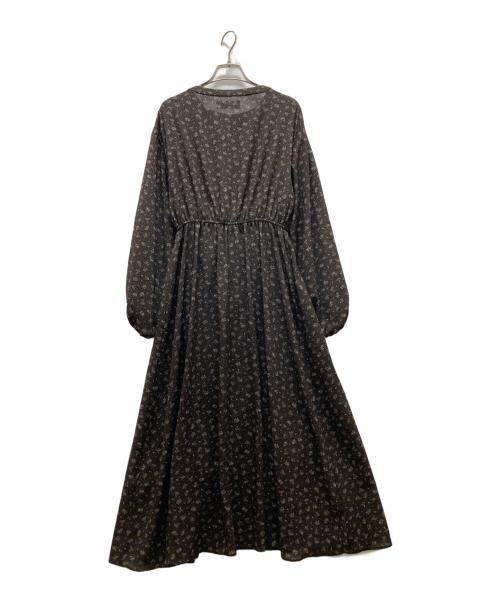 Snidel（スナイデル）Snidel (スナイデル) 総柄ワンピース ブラウン サイズ:FREEの古着・服飾アイテム