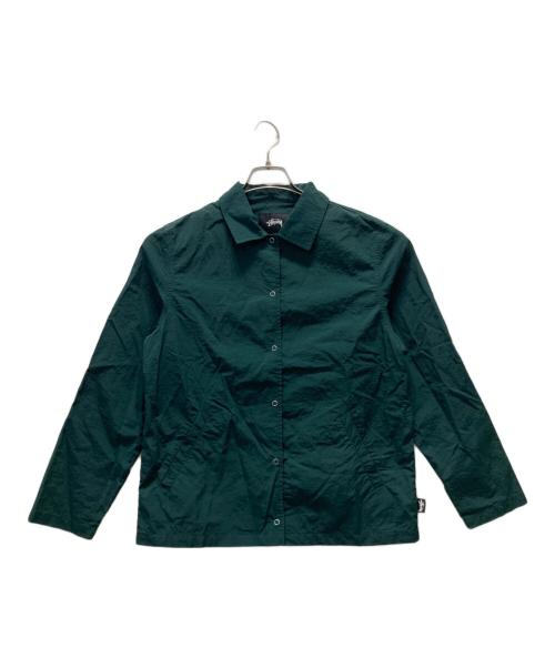 stussy（ステューシー）stussy (ステューシー) Salem Coach Jacket グリーン サイズ:Sの古着・服飾アイテム