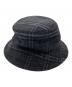 BURBERRY LONDON（バーバリーロンドン）の古着「チェック柄バケットハット」｜ブラック
