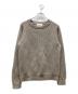 Vincent et Mireille（ヴァンソンエミレイユ）の古着「8Gauge Aze crew neck sweater」｜ベージュ