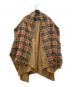 Burberry's（バーバリーズ）の古着「切替ノバチェック柄ケープコート」｜ブラウン