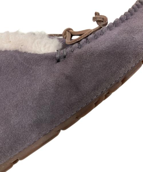UGG（アグ）UGG (アグ) モカシンブーツ グレー サイズ:23の古着・服飾アイテム