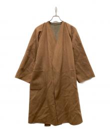 6(ROKU) BEAUTY&YOUTH（ロク ビューティーアンドユース）の古着「REVER VEST×BOLERO COAT」｜ブラウン