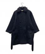 PAUL SMITHポールスミス）の古着「ブークレダブルコート」｜ネイビー
