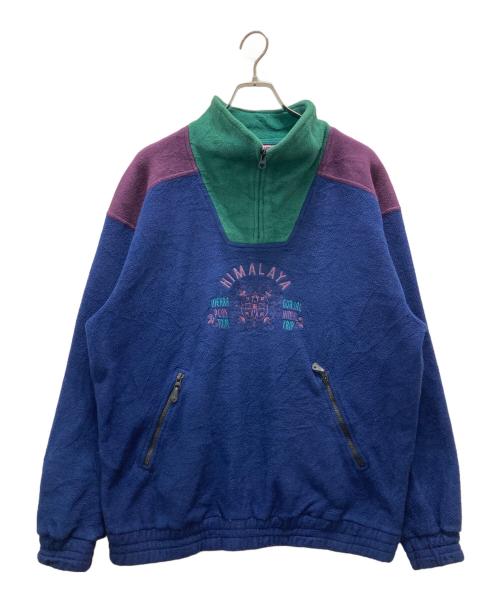 BEACH&SNOW（ビーチアンドスノー）BEACH&SNOW (ビーチアンドスノー) POLARTECフリースプルオーバー マルチカラー サイズ:Mの古着・服飾アイテム