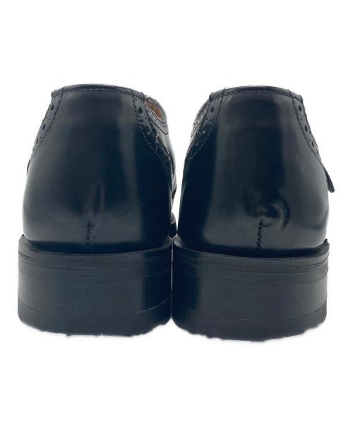 SANDERS（サンダース）SANDERS (サンダース) PUNCHED SANDAL ブラック サイズ:6 1/2の古着・服飾アイテム