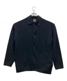 STEVEN ALAN（スティーブンアラン）の古着「ポロカラーカーディガン」｜ブラック