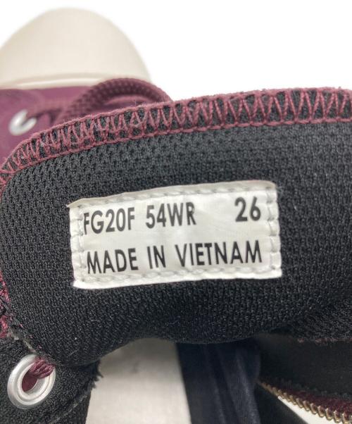 REGAL（リーガル）REGAL (リーガル) ハイカットスニーカー ボルドー サイズ:26の古着・服飾アイテム