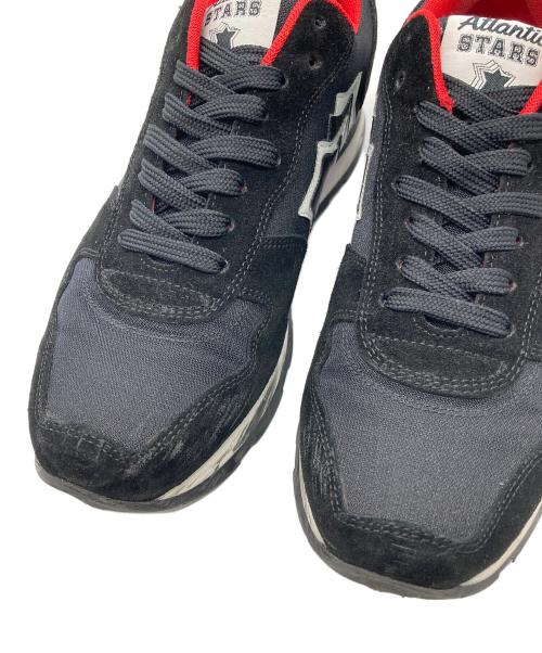atlantic stars（アトランティックスターズ）Atlantic STARS (アトランティックスターズ) ローカットスニーカー ブラック サイズ:40の古着・服飾アイテム