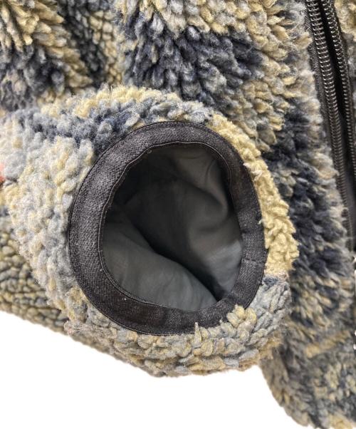 thisisneverthat（ディスイズネバーザット）thisisneverthat (ディスイズネバーザット) SP Sherpa Fleece Jacket カーキ サイズ:XLの古着・服飾アイテム