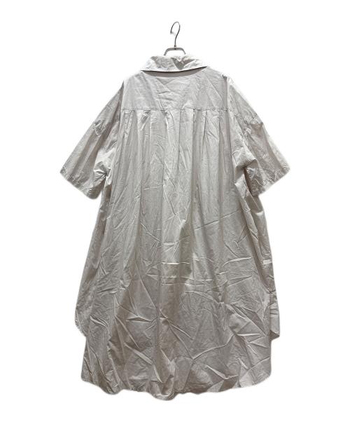 MIDIUMISOLID（ミディウミソリッド）MIDIUMISOLID (ミディウミソリッド) シャツワンピース グレー サイズ:FREEの古着・服飾アイテム