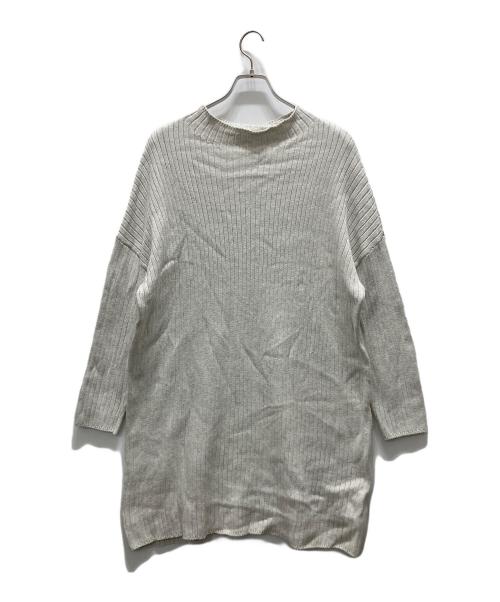 Midi-Umi（ミディウミ）Midi-Umi (ミディウミ) ニットワンピース グレー サイズ:表記無しの古着・服飾アイテム