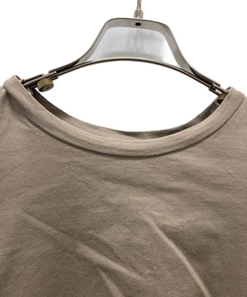 mizuiro-ind（ミズイロインド）mizuiro-ind (ミズイロインド) カットソー ブラウン サイズ:表記無しの古着・服飾アイテム