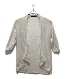 mizuiro-ind（ミズイロインド）の古着「カーディガン」｜ホワイト