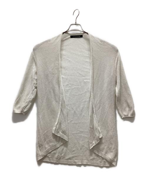mizuiro-ind（ミズイロインド）mizuiro-ind (ミズイロインド) カーディガン ホワイト サイズ:サイズ表記無しの古着・服飾アイテム