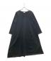 yuni（ユニ）の古着「カットソーワンピース」｜ブラック