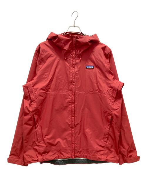 Patagonia（パタゴニア）Patagonia (パタゴニア) トレンドシェル ジャケット/ Torrentshell 3L jacket レッド サイズ:Lの古着・服飾アイテム