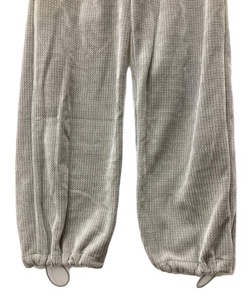 OHOTORO（オオトロ）OHOTORO (オオトロ) waffle jogger pants グレー サイズ:Freeの古着・服飾アイテム