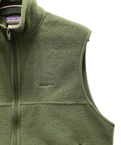 Patagonia（パタゴニア）Patagonia (パタゴニア) 00's シンチラフリースベスト グリーン サイズ:Mの古着・服飾アイテム