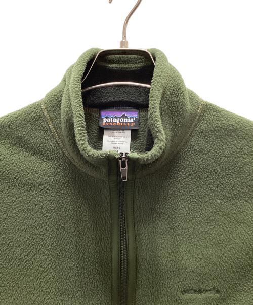 Patagonia（パタゴニア）Patagonia (パタゴニア) 00's シンチラフリースベスト グリーン サイズ:Mの古着・服飾アイテム