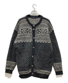 BOUVIAC（BOUVIAC）の古着「ノルディック ニットカーディガン」｜グレー