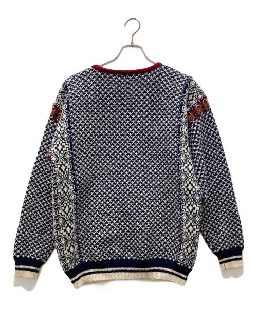 SONDRE（SONDRE）SONDRE (SONDRE) チロリアンニット ネイビー サイズ:Ｓの古着・服飾アイテム