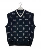 OYオーワイ）の古着「ロゴモノグラムベスト」｜ブラック