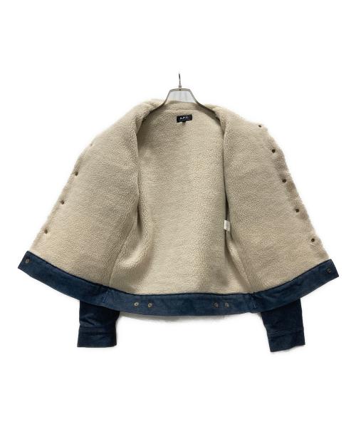 A.P.C.（アーペーセー）A.P.C. (アーペーセー) ランチジャケット インディゴ サイズ:XSの古着・服飾アイテム