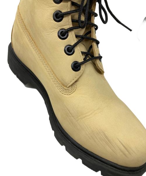 Timberland（ティンバーランド）Timberland (ティンバーランド) 7ホールブーツ ベージュ サイズ:25.5の古着・服飾アイテム