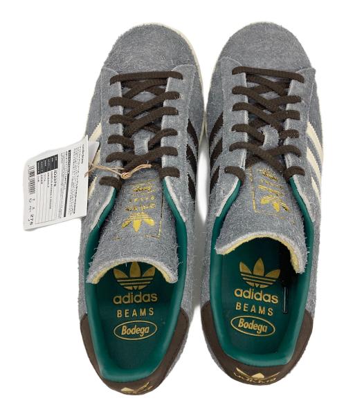 adidas Originals（アディダスオリジナル）adidas Originals (アディダスオリジナル) BEAMS (ビームス) CAMPUS BODEGA X BEAMS グレー サイズ:27.5cmの古着・服飾アイテム