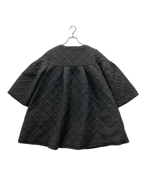 CELFORD（セルフォード）CELFORD (セルフォード) キルティングフレアコート ブラック サイズ:Fの古着・服飾アイテム