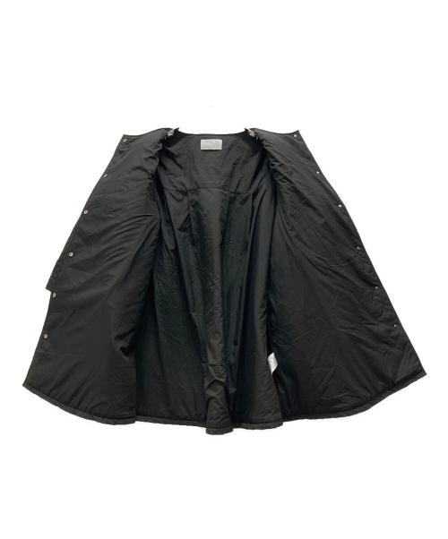 CELFORD（セルフォード）CELFORD (セルフォード) キルティングフレアコート ブラック サイズ:Fの古着・服飾アイテム